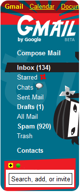 Gmail Ninja Theme