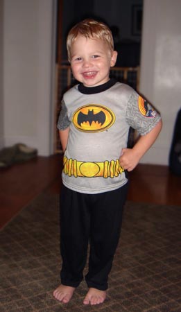 Dylan as the Bat!