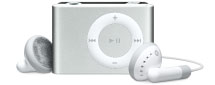 the new and way small iPod Shuffle