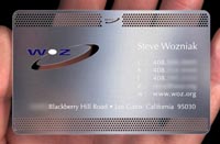Steve Wozniak Business Card
