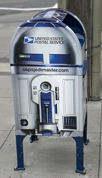 R2-D2 Mailbox - USPSjedi master.com